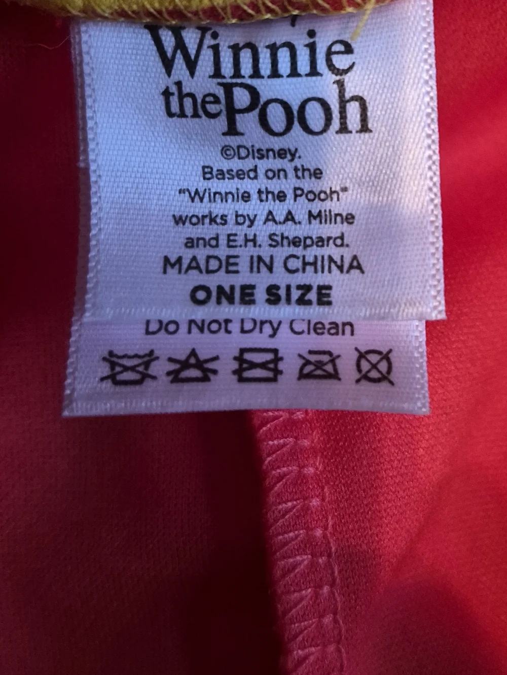 Disney Winnie the Pooh Onesie w/Hood - Picture 2 of 6